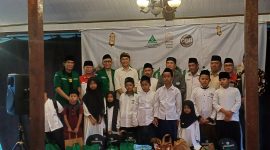 Yayasan DNB bersama PW GP Ansor Bali melaksanakan kegiatan santunan anak yatim dan buka bersama, (1/2). Foto: Okedaily.com 