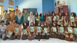 Sosialisasi PMB STAI Al-Hikmah Medan di SMA Negeri 2 Simpang Kiri Subulussalam, dan Pesantren Babussalam Aceh Singkil. ©okedaily.com/Ilham HB