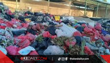 Tumpukan sampah di TPS3R Sesetan, April 2026. Foto: Okedaily.com.