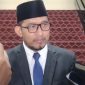Bupati Sumenep, Dr. H. Achmad Fauzi Wongsojudo, menemui awak media usai pelantikan dan pengambilan sumpah pejabat JPT Staf Ahli, di Aula Setdakab Sumenep. ©okedaily.com
