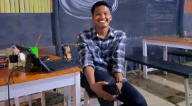 Tokoh Pemuda Kepulauan Ra'as Sumenep, Nurifan Hairi. ©okedaily.com