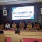 Kepala Diskominfo Kabupaten Sumenep, Indra Wahyudi, memberikan sambutan pembukaan halal bihalal di Aula Kantor setempat. ©okedaily.com/istimewa 