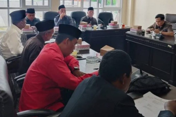 Potret Rapat Bamus DPRD Kabupaten Sumenep. ©okedaily.com/istimewa
