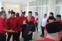 Terpantau, Ketua Banggar DPR RI, MH. Said Abdullah, menghadiri Musancab 2026 DPC PDI Perjuangan Kabupaten Sumenep. ©okedaily.com [foto: Mashudi Surahman]