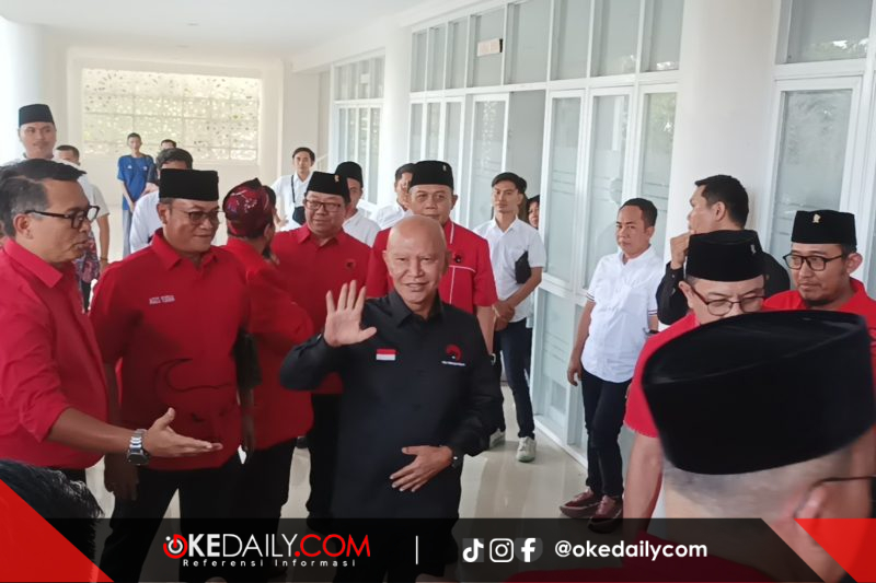 Terpantau, Ketua Banggar DPR RI, MH. Said Abdullah, menghadiri Musancab 2026 DPC PDI Perjuangan Kabupaten Sumenep. ©okedaily.com [foto: Mashudi Surahman]