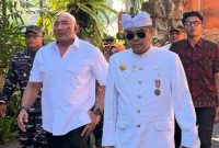 Dari kiri Made Muliawan Arya alias De Gadjah bersama I Gusti Ngurah Arya Wedakarna, (3/5). Foto: ig @aryawedakarna.