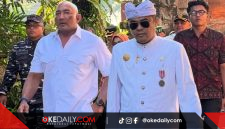 Dari kiri Made Muliawan Arya alias De Gadjah bersama I Gusti Ngurah Arya Wedakarna, (3/5). Foto: ig @aryawedakarna.