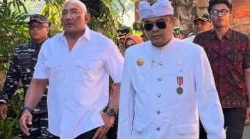 Dari kiri Made Muliawan Arya alias De Gadjah bersama I Gusti Ngurah Arya Wedakarna, (3/5). Foto: ig @aryawedakarna.