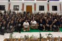 De Gadjah memberikan motivasi kepada para napi di Lapas Kerobokan, 