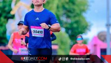 Wakil Ketua DPRD Kota Denpasar, Ida Bagus Yoga Adi Putra, sukses menyelesaikan kategori 21K di Gianyar, Minggu (10/5).
