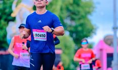 Gus Yoga Tuntaskan Half Marathon 21K, Gaungkan Gerakan Anak Indonesia Bebas Obesitas