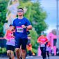 Wakil Ketua DPRD Kota Denpasar, Ida Bagus Yoga Adi Putra, sukses menyelesaikan kategori 21K di Gianyar, Minggu (10/5).
