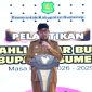 Bupati Wongsojudo memberikan sambutan dalam pelantikan tim ahli cagar budaya Kabupaten Sumenep. ©okedaily.com/ist