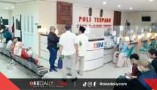 Layanan Poli Terpadu RSUD dr. H. Moh. Anwar Sumenep, nampak dipadati kunjungan pasien. ©okedaily.com