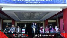 Pemerintah Kabupaten Sumenep menggelar upacara hari pendidikan nasional dan hari kebangkitan nasional ke-118. ©okedaily.com/ist