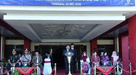Pemerintah Kabupaten Sumenep menggelar upacara hari pendidikan nasional dan hari kebangkitan nasional ke-118. ©okedaily.com/ist