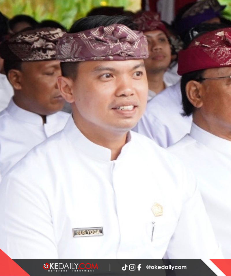 Ida Bagus Yoga Adi Putra Alias Gus Yoga Ketua DPC Partai Gerindra Kota Denpasar dan Wakil Ketua DPRD Kota Denpasar. 