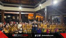 Zulfikar Wijaya Anggota DPRD Bali bersama Warga Banjar Sapta Bumi, Desa Tegal Harum, 23 Mei 2026 di Br. Sapta Bumi saat acara silaturahim.