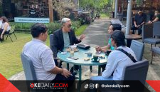 LBH Ansor Bali saat melayani aduan mamsyarakat terkait Hukum, Renon, Denpasar, (3/6).