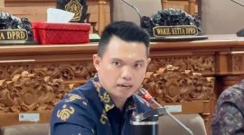 Ida Bagus Yoga Adi Putra alias Gus Yoga Wakil Ketua DPRD Kota Denpasar sekaligus Ketua DPC Partai Gerindra Kota Denpasar. Foto: Okedaily.com