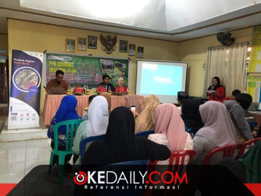 TIM CARA'DE Badan Eksekutif Mahasiswa Keluarga Mahasiswa Fakultas Teknologi Pertanian Universitas Hasanuddin (BEM KMF TP UH) menggelar pelatihan budidaya maggot bagi masyarakat Desa Tinggimae, Kecamatan Barombong, Kabupaten Gowa, Jumat (17/7/2026).