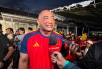 De Gadjah saat nobar piala dunia di Yayasan De Gadjah Bali, Renon, (20/7).