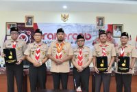 Bupati Wongsojudo: keberadaan Gerakan Pramuka memiliki peran sangat strategis dalam mendukung pembangunan SDM yang unggul dan berdaya saing. ©okedaily.com