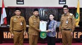 Bupati Wongsojudo: keberadaan Gerakan Pramuka memiliki peran sangat strategis dalam mendukung pembangunan SDM yang unggul dan berdaya saing. ©okedaily.com
