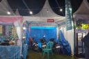 Nampak Stand UMKM Desa Pakondang Beralihfungsi Menjadi Parkiran Sepeda Motor. ©okedaily.com