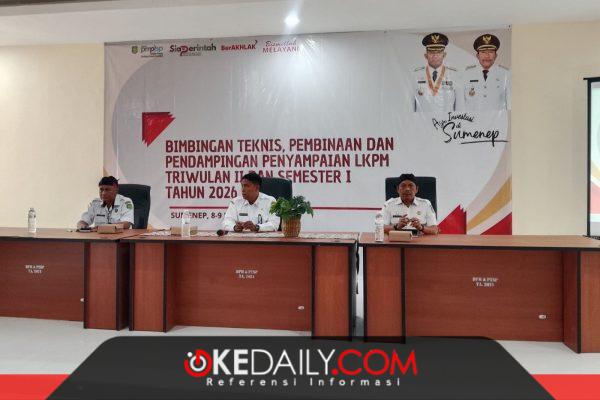 Kepala DPMPTSP Kabupaten Sumenep, Heru Santoso, mengatakan masih terdapat pelaku usaha yang belum rutin menyampaikan LKPM. ©okedaily.com