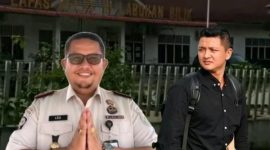 Ketua Harian KMMB Sumut, AM Mahendra (kemeja hitam), menilai pengungkapan tersebut menunjukkan perlunya evaluasi terhadap sistem pengawasan di dalam lapas.