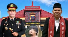 Ketum DPP HBB, Lamsiang Sitompul, SH., MH., bersama Kapolda Sumut. Serukan stop ujaran kebencian terhadap suku manapun. Mari jaga persatuan, hormati perbedaan, tolak ujaran kebencian. ©okedaily.com