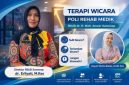 Direktur Erliyati, pada flyer terapi wicara poli rehab medik RSUD dr. H. Moh. Anwar Sumenep. ©okedaily.com