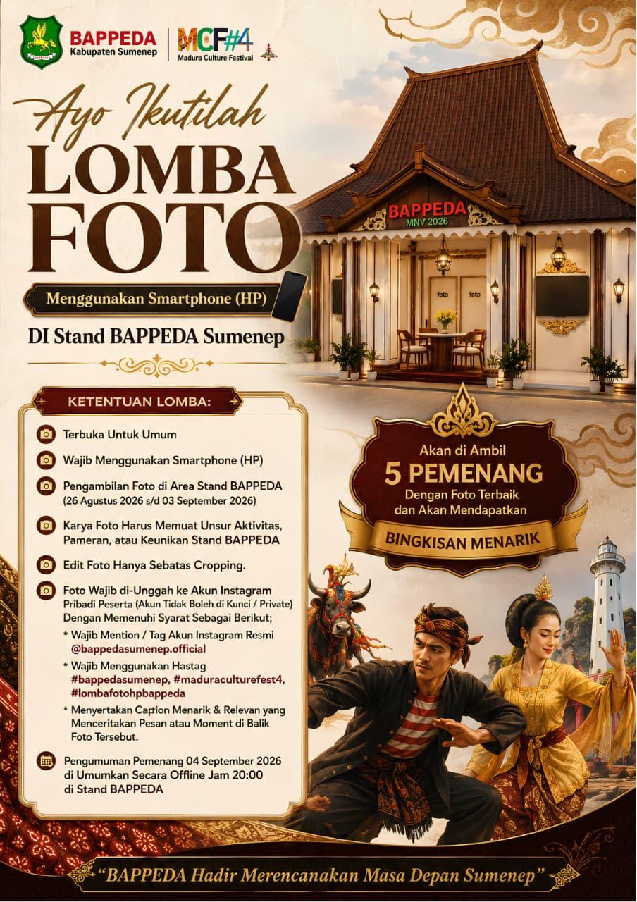 Filosofi Stand Bappeda Sumenep di Madura Culture Fest #4: Merawat Budaya, Merancang Masa Depan