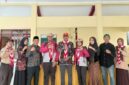 Tiga pelajar asal Pulau Sapudi saat dilepas untuk mewakili Kabupaten Sumenep dalam Jambore Nasional XII 2026. ©okedaily.com [Foto: Hasan Al-Hakiki]