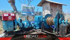 Unit mesin bantuan program PPM HCML 2026 untuk kelompok nelayan kakap merah di Pesisir Pancor. Program ini diharapkan dapat meningkatkan produktivitas, akses pasar, dan kesejahteraan nelayan di wilayah pesisir. ®okedaily.com [Foto: Hasan Al-Hakiki]