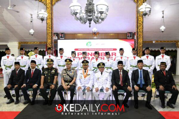 Bupati Wongsojudo Kukuhkan Paskibraka Sumenep 2026, Ini Pesannya
