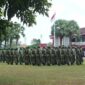 Bendera Merah Putih berkibar sebagai simbol kemerdekaan Indonesia. Namun, kemerdekaan juga perlu diukur dari sejauh mana rakyat menikmati keadilan, kesejahteraan, pekerjaan layak, pendidikan, dan akses terhadap sumber daya ekonomi. ®okedaily.com [Foto: Mashudi Surahman]