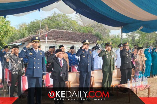 Semangat Kemerdekaan Membara di Gayam, Semua Kalangan Turut Upacara