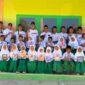Tank Oreng Center Go To School di MI Khairul Jadid, Desa Pancor, Kecamatan Gayam, Kabupaten Sumenep. ®okedaily.com [Foto: Hasan Al-Hakiki]