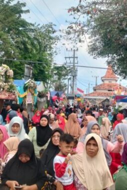 Gebyar PAUD Gayam Meledak, Bazar UMKM Diserbu Pengunjung