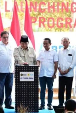 Presiden Prabowo Subianto Luncurkan Program PLTS 100 GWp di Bali