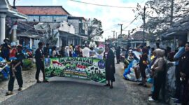 Semarak HUT ke-81 Kemerdekaan RI di Kecamatan Gayam, Kabupaten Sumenep, diikuti 26 lembaga pendidikan nampak meriah. ®okedaily.com [foto: Supriyadi Prayitno]