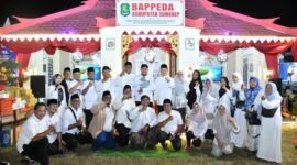 Stand Bappeda Kabupaten Sumenep berhasil meraih Juara 1 dalam ajang Madura Culture Fest 2026. ®okedaily.com [foto: istimewa]