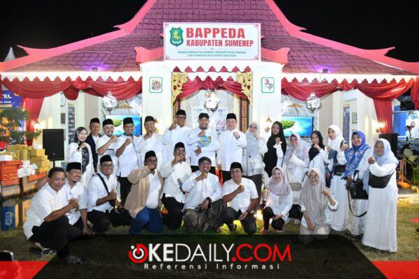 Stand Bappeda Kabupaten Sumenep berhasil meraih Juara 1 dalam ajang Madura Culture Fest 2026. ®okedaily.com [foto: istimewa]