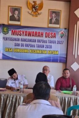 Libatkan Warga, Pemdes Gunggung Susun RKPDes 2027 dan Rencana 2028 Lewat Musdes