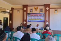 Pemdes Gunggung menggelar Musdes untuk menyusun RKPDes 2027 dan DU-RKPDes 2028. Warga dan BPD ikut memberikan usulan program pembangunan desa. ®okedaily.com [Foto: Dokumentasi Pemdes Gunggung]