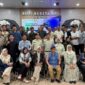 Keluarga besar Menwa Mahatara Batalyon C dari berbagai angkatan foto bersama usai menggelar Silaturahmi Lintas Generasi untuk perkuat solidaritas. ®okedaily.com [Foto: Dok. Menwa Mahatara]