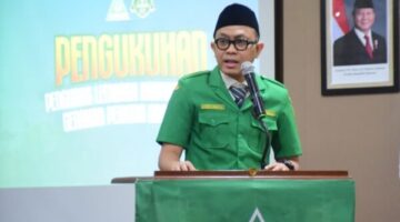 Ketua PW GP Ansor Bali menegaskan bahwa kaderisasi adalah nyawa organisasi dalam sebuah agenda kaderisasi di Bali. ®okedaily.com [Foto: Dok. GP Ansor Bali]