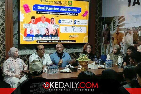 Peserta antusias ikuti pelatihan konten kreator dari Yayasan De Gadjah, Folago dan TikTok untuk UMKM dan Gen Z di Bali. ®okedaily.com [Foto: Istimewa]